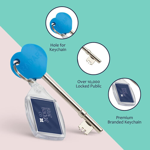 RADAR Blue Badge Co Genuine NKS RADAR Key for Disabled Toilets