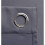 (Plain Ring Top Grey) 100% Blackout Door Curtains Thermal Insulted Single Panel Curtain + TieBack 5