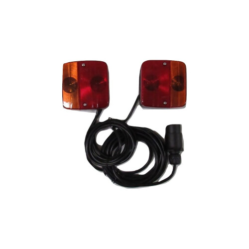 Magnetic Rear Trailer Light Set 4.5M Cable (Pre Wired Towing Lamps)