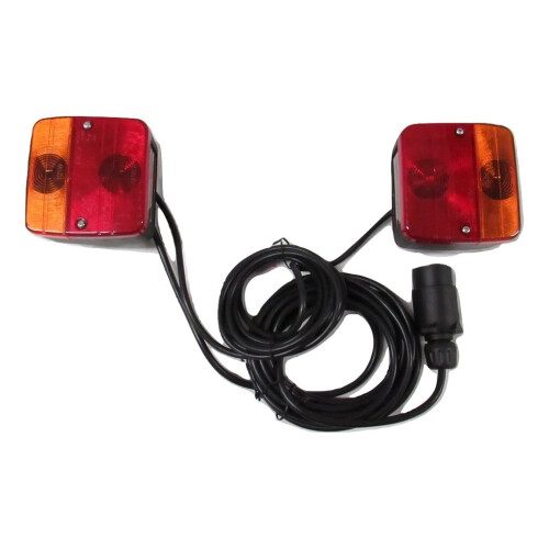 Magnetic Rear Trailer Light Set 4.5M Cable (Pre Wired Towing Lamps) 1
