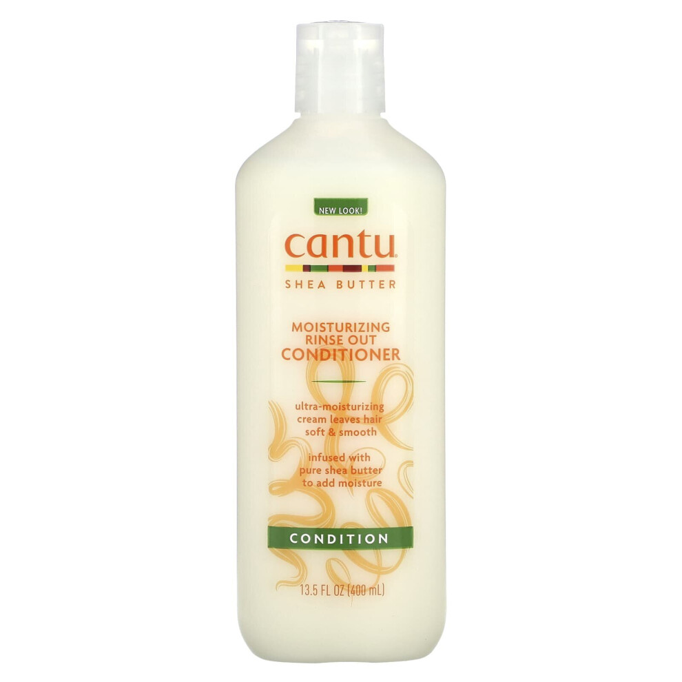 Shea Butter, Moisturizing Rinse Out Conditioner, 13.5 fl oz (400 ml)