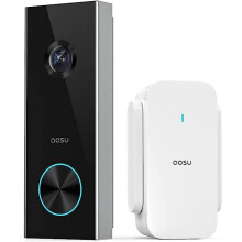 AOSU Wireless 2K Video Doorbell with Chime, AI Detection, 120-Day Battery, No Monthly Fees, Direct Video Calling (B0B23LR1RV)