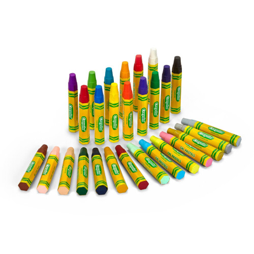 Crayola Crayola Olie Pastels-28/Pkg 1