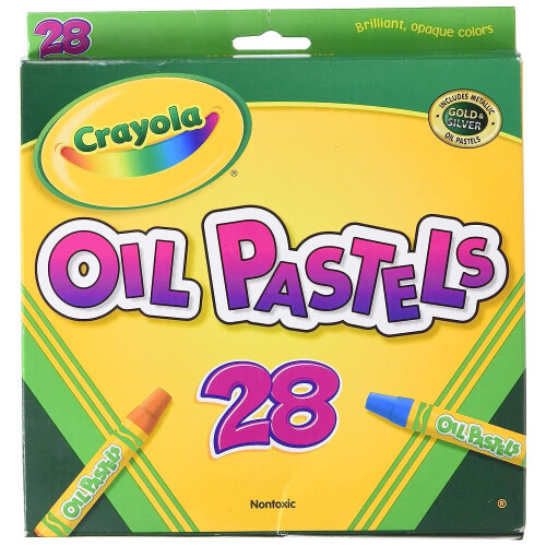 Crayola Crayola Olie Pastels-28/Pkg 2