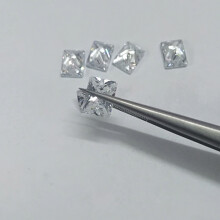 (White-7x9mm 20pcs 4mm) 20pcs Rectangle Shape a Hole Gems Loose CZ stone for Jewelry Diy 12 colors Pink Red Yellow