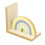 Carousel Home Children's Rainbow & Cloud Bookends | Wooden Nursery Book Ends 4