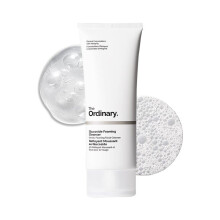 The Ordinary Glucoside Foaming Cleanser 150 ml mild barrierevenlig rens med plantebaserede tensider, panthenol og natriumhyaluronat