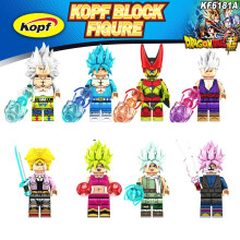(Style A 8pcs) 16PCS Dragon Ball Minifigure Fit Lego Building Block Toy UK