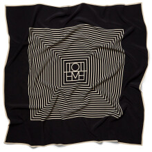 Square Scarf 90x90cm Handkerchief Striped Hijab Scarf Large Square Head Scarf Shawl Bandana