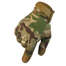 (deep camouflage Green-S) Tactical Gloves Touch Screen Army Military Men Women Paintball Airsoft Combat Motocycle Hard Knuckle Full Finger Military Gloves