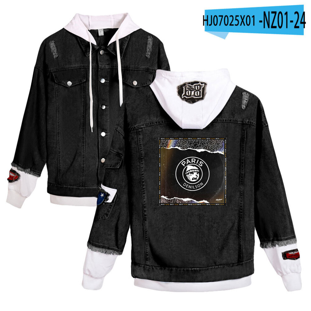 Rich Vagos 2D Denim Jacket South Side Serpents Streetwear Tops Women Harajuku Denim Clothing Female-image-OPC-PBWNBSJ-NEW