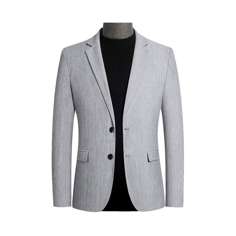Blazer Men Spring Autumn Business Casual Suit Jacket Mens Suits Formal Slim Fit Coat Single Breasted Tops-image-OPC-PBWNCMF-NEW