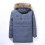 Mens Winter Down Jacket Warm Thick Hooded Puffer Long Duck Down Parkas Solid Coats Windproof Double Tops 4