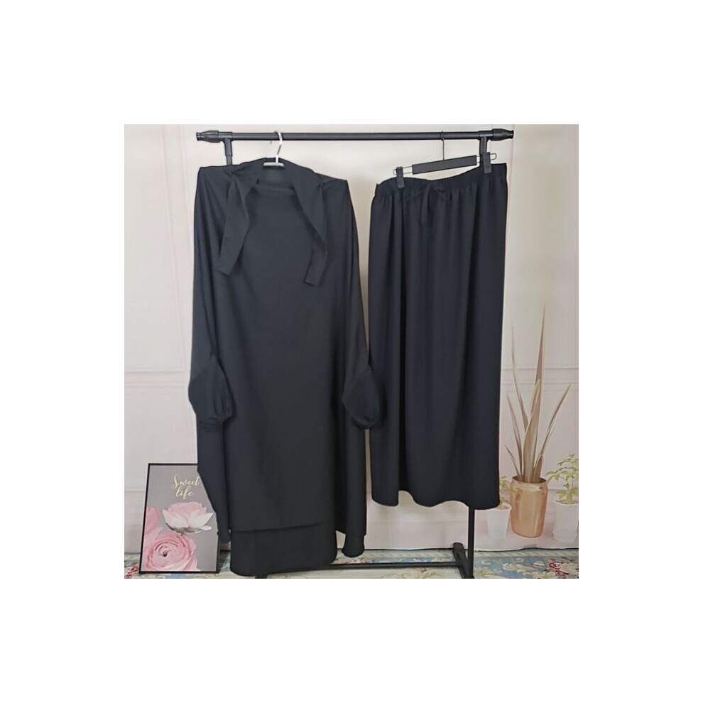 Muslim Hijab Dubai Abaya Long Dresses Women With Sashes Islam Clothing Abaya African Dresses For Women Musulman Djellaba-image-OPC-PBWN8GW-NEW