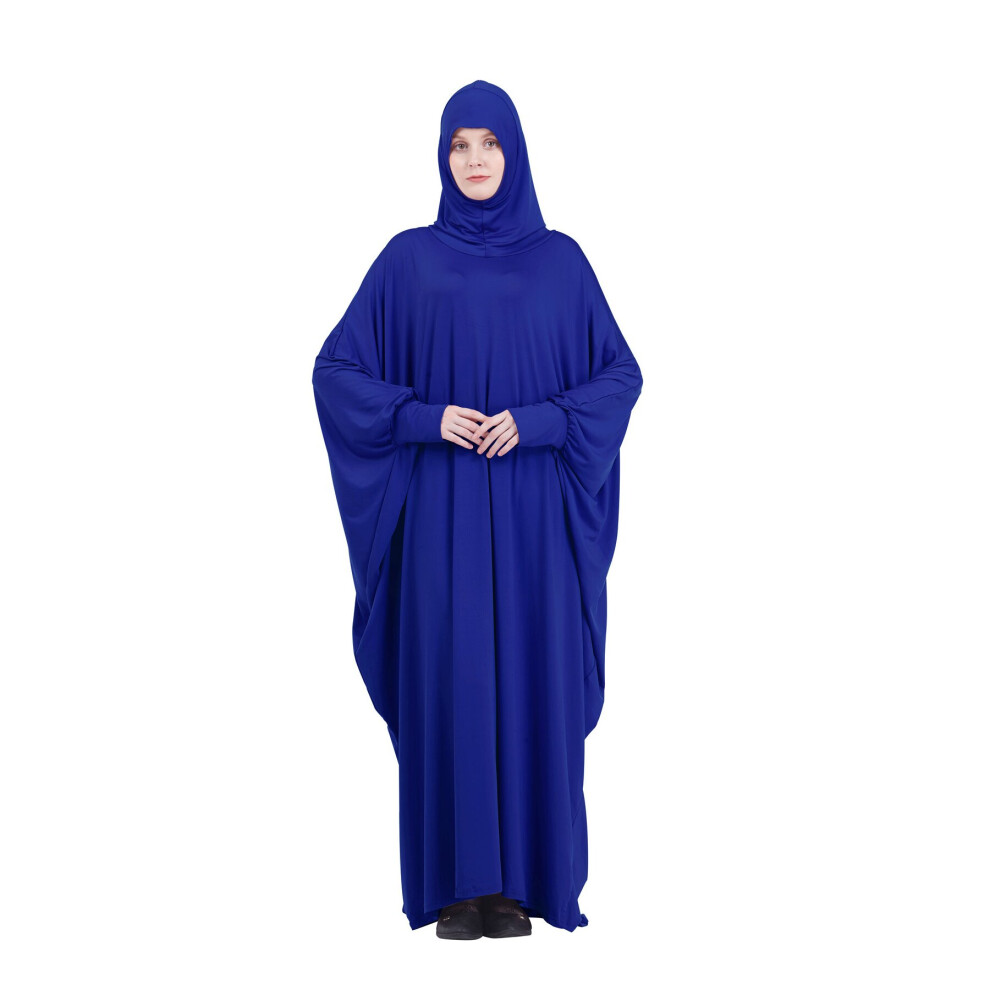 Formal Muslim Prayer Garment long khimar Dress Women Hooded Islamic Clothing Dubai Turkey Namaz Jurken Abaya Hijab djellaba robe-image-OPC-PBWN8G9-NEW