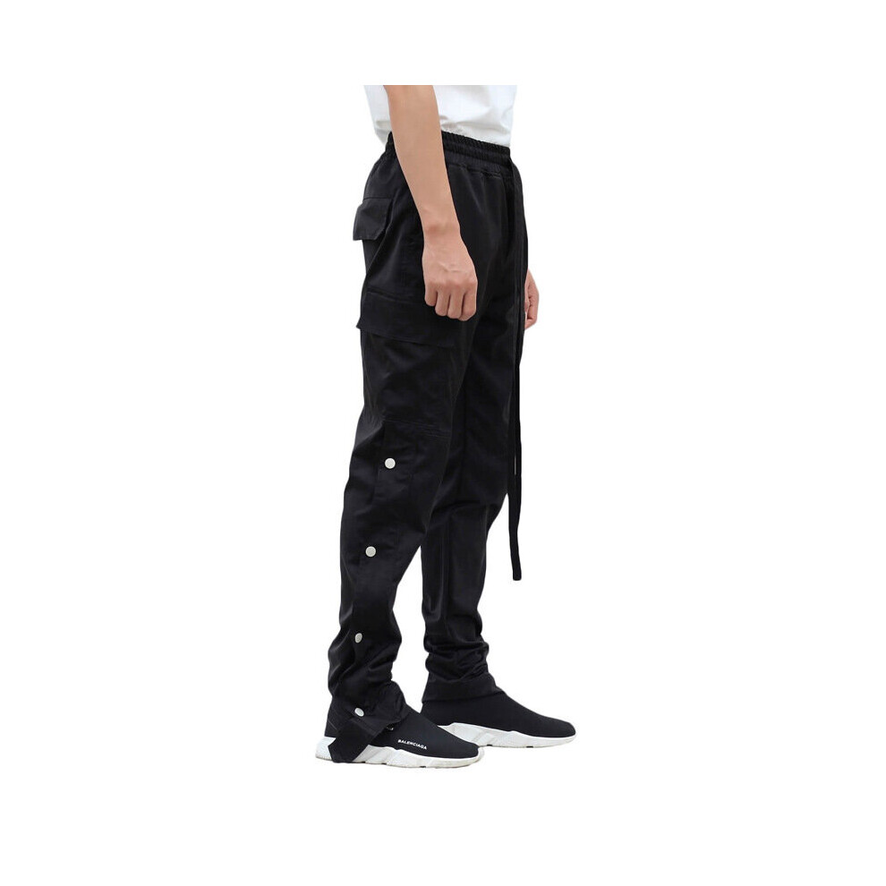 Men's sweatpants with ankle sales zippers