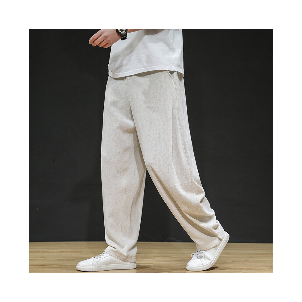 Chinese Style News Cotton Haroun Trousers Loose Casual Traditional Chinese  Clothing For Men Hakama Samurai Costume Hip Hop | Fruugo ZA
