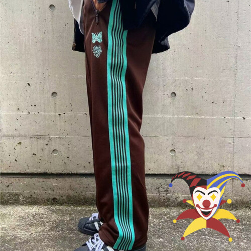 Embroidery Butterfly Girls Don?t Cry Pants Needles Sweatpants Men 
