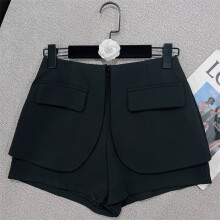 J GIRLS Autumn Arrivals High Waist Double Pockets Slim Shorts Casual Women GG083