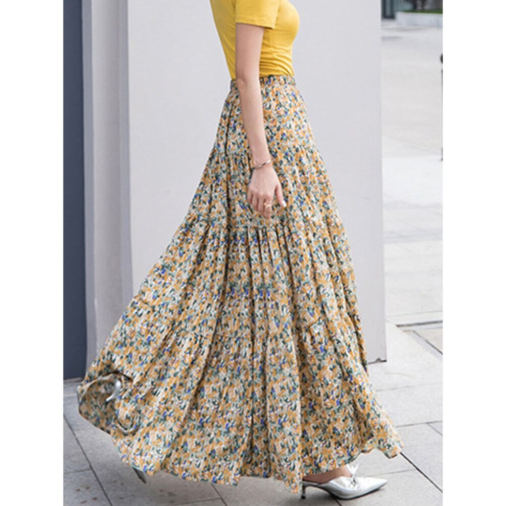 Long length summer outlet skirts