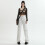 Versatile high-waisted women fall/winter versatile wide-leg jeans 2