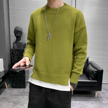 Pullover Sweater Men Slim Fit Autumn Winter Clothes For Men Casual Long Sleeve Pullovers Pure Shirts