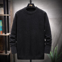 Spring For 8XL Pull Style Winter Autumn Casual Pullovers Sweaters 7XL OverSize Non-Iron Khaki Clothes Classic MenS