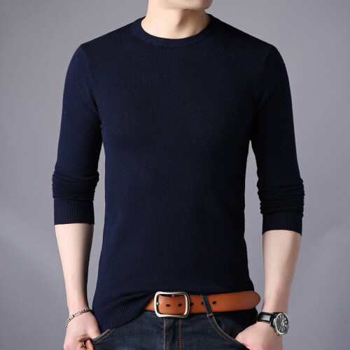 Spring Autumn Men Wool Pullovers Man Sweaters Pullover 1