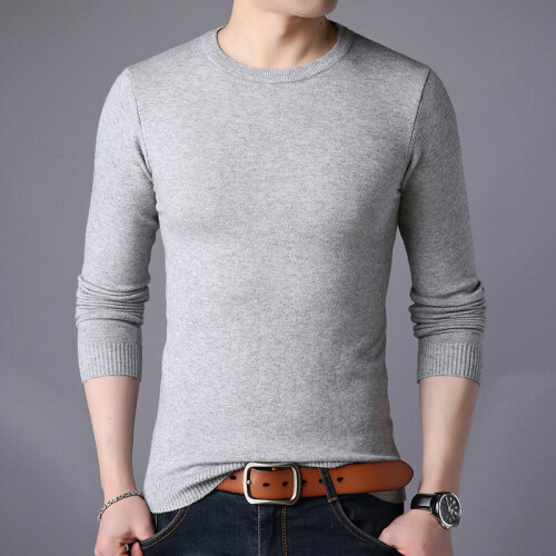 Spring Autumn Men Wool Pullovers Man Sweaters Pullover 2