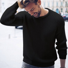 Autumn winter sweater pullover man clothes knitted sweater casual mens sueter hombre