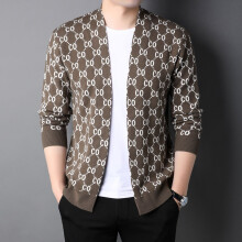 Knitted Sweater Cardigan Mens Casual Wool Autumn Coat Jacket Mens Outerwear
