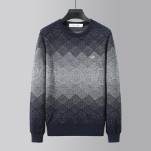 Autumn Winter Christmas Sweater Men Casual Plaid Pullovers O-neck Long Sleeve Warm Knitted Sweater Top Wool Pull Homme
