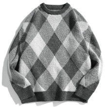 Knitted Jumpers Sweaters Men Streetwear Hip Hop Harajuku Casual Pullover knitwear Mens Tops Autumn Winter