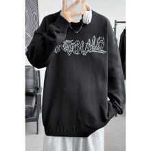 Geometry Sweater Men Autumn Winter Streetwear Men Clothing Hip Hop Long Sleeve Pullover Casual Couple Sweater