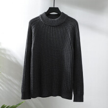 High Autumn and Winter Mens Knitting Warm Sweater Casual Comfortable Pullover Thick Sweater Male M84