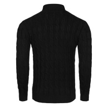 Autumn and winter mens thick sweater, long-sleeved sweater, mens turtleneck undershirt, European and American T-shirt pullover