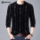 Men Striped Sweaters Winter Warm Pullovers Mens Knitted Sweaters Cashmere Wool Pullover Men Pull Homme 2