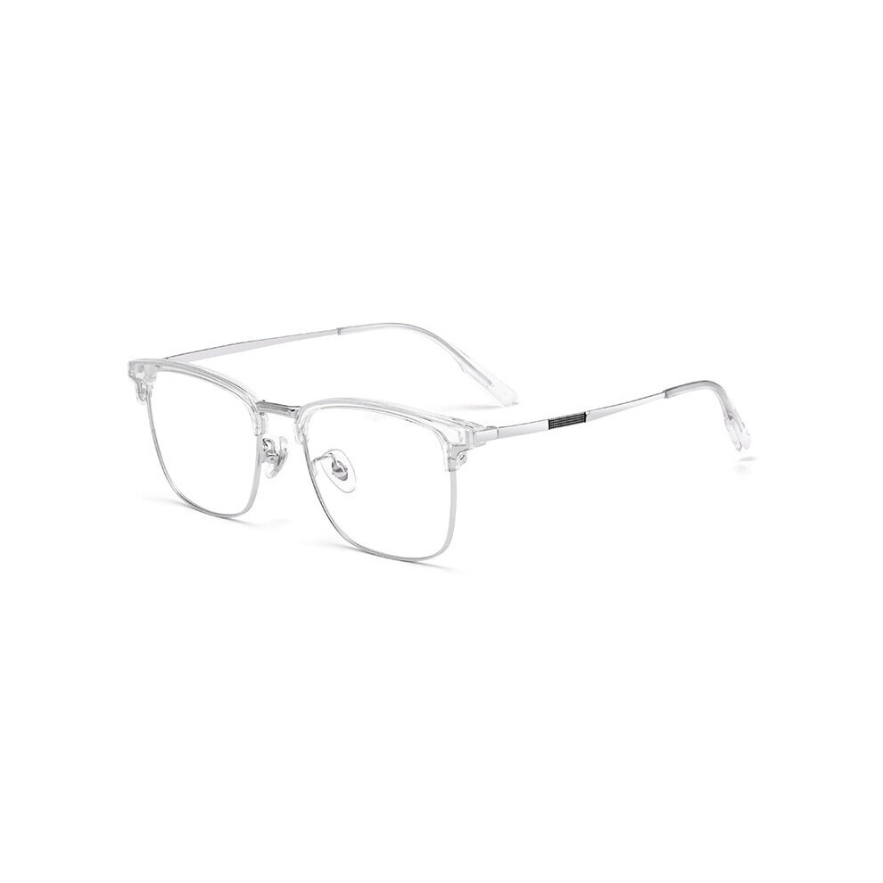 Mens Ultra-Light Pure Titanium Eyeglasses Frame Retro Decorative Optical Prescription Spectacle Frame 2312YJ