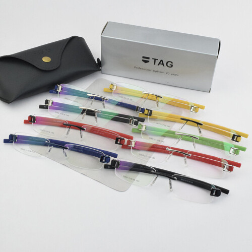Frameless glasses frame men TAG eyeglasses frames men Myopia computer optical glasses frame Ultralight movement spectacles 2