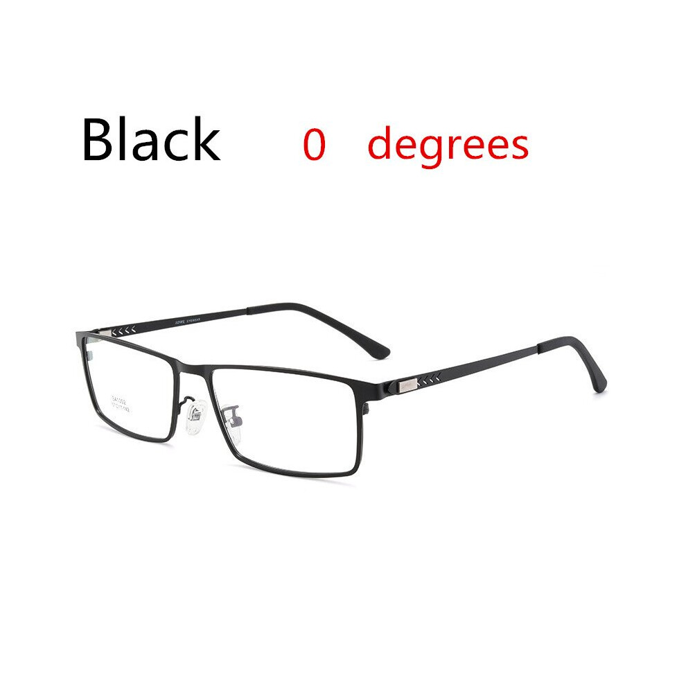 titanium alloy mens photochromic square myopia glasses ladies optical prescription glasses 0 -0.5 -0.75 to -6.0