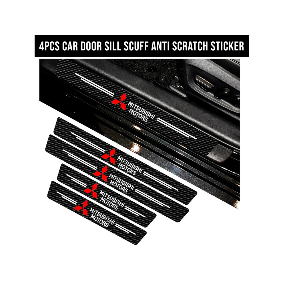 For Mitsubishi Eclipse Lancer Car Door Sill Scuff Anti Scratch Sticker 5601103435932