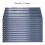 Living And Home (Anthracite) Set of 12 Steel Corrugated Roofing Sheet T 0.27mm 115cm L x 45cm W 1