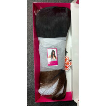 (TT1B/30 Ombre Natural Black/Auburn)Sleek Synthetic Hair Wig Beyonce