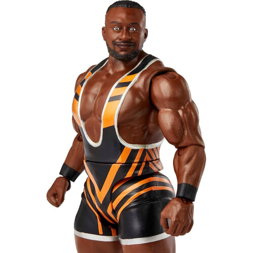 Mattel WWE Basic Series Top Picks Action Figure Big E (Black & Orange Outfit) 1