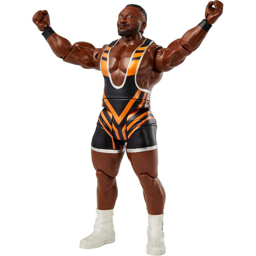 Mattel WWE Basic Series Top Picks Action Figure Big E (Black & Orange Outfit) 2