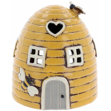 (Yellow) Village Pottery Beehive Dome Tealight Holder