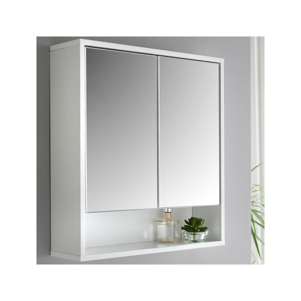 Norsk High Gloss Bathroom Mirror Cabinet