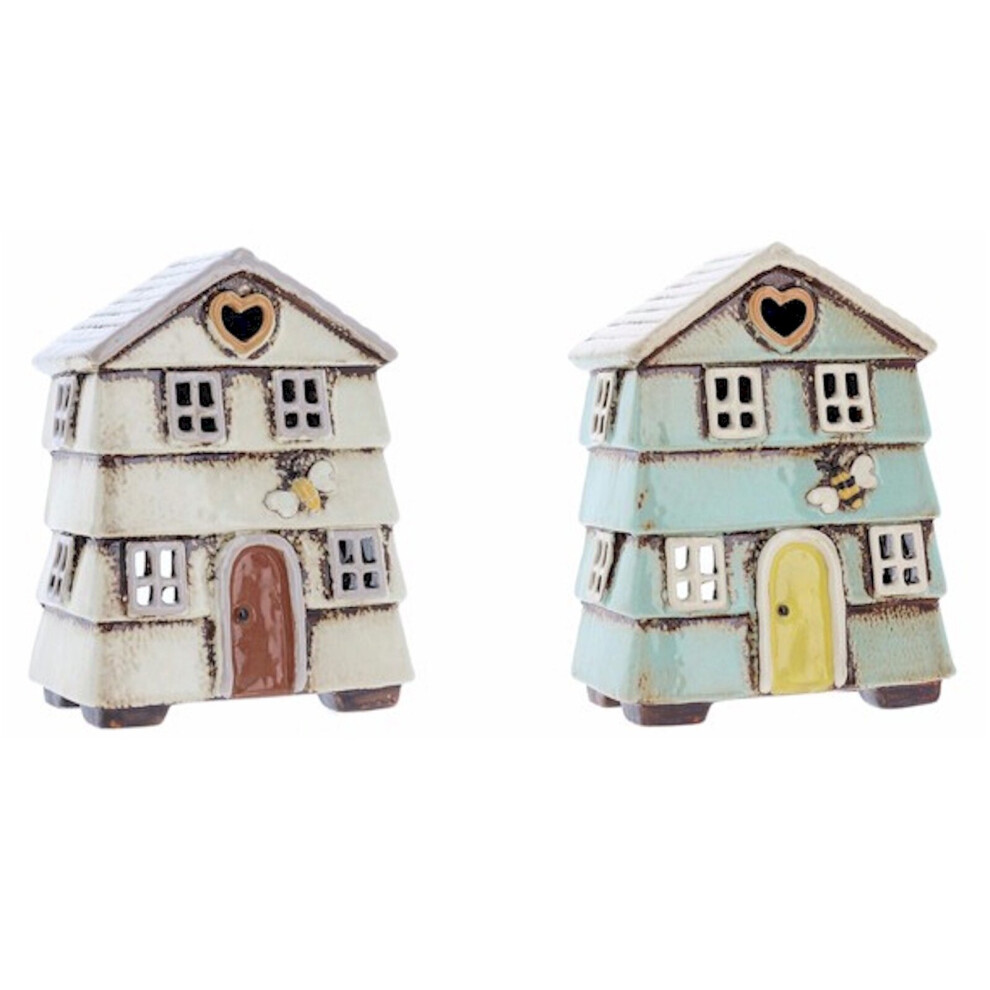 Village Pottery Beehive House Tealight Holder