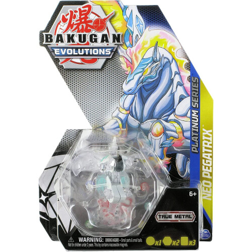 Spin Master Bakugan Evolutions 2022 Platinum Series Diamond Neo Pegatrix