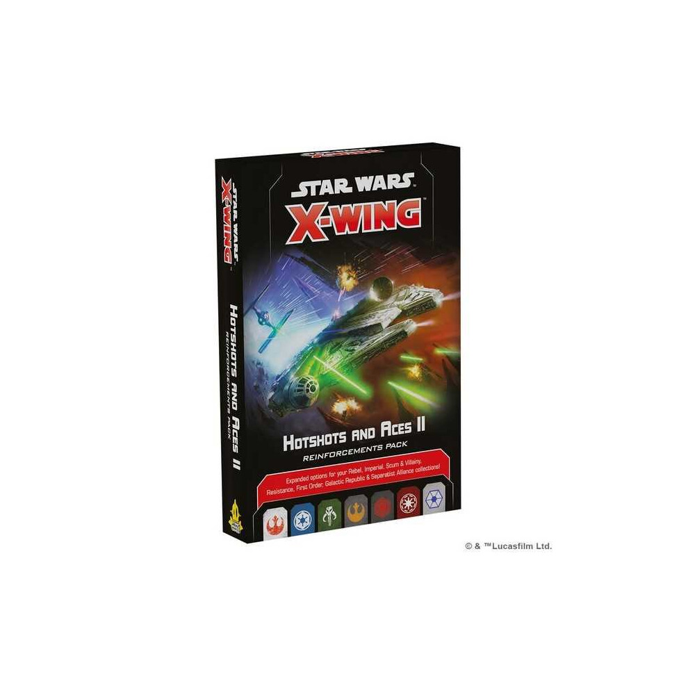 Star Wars : X-Wing Miniatures Game: Hot Shots & Aces 2 Card Pack